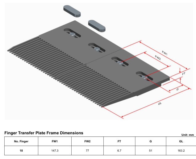 Модульная лента HS-700D-N